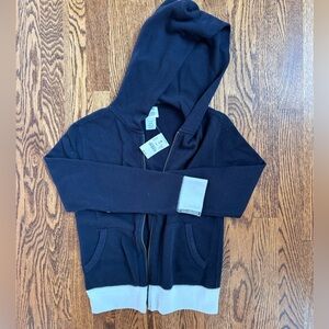 Crewcuts thin summer zip up hoodie (navy)